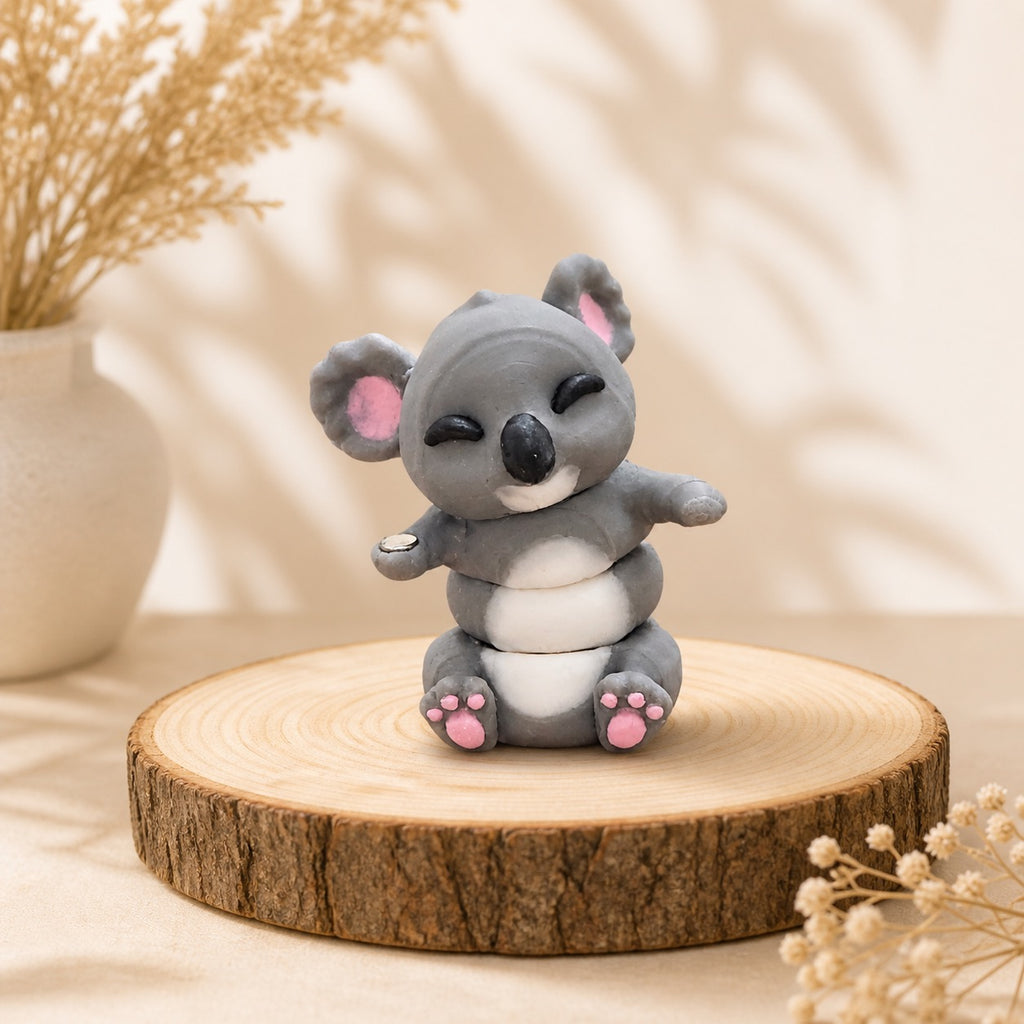 Charlie el Koala – Figura Articulada / Llavero Coleccionable
